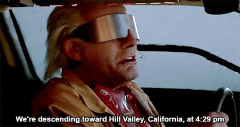 To The Future Emmet Brown Gif Findamp; On Back Giphy Share dxBerCo