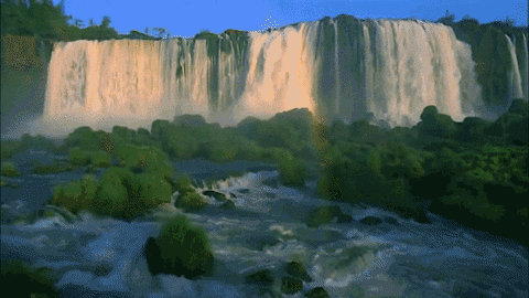 waterfall earth porn