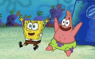 Spongebob and Patrick Gif