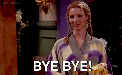 Phoebe Buffay Bye Bye GIFs Find Share On GIPHY