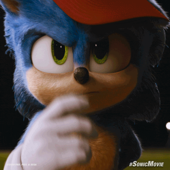 Image result for Sonic the Hedgehog movie gif