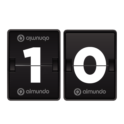 Countdown Cuenta Atras Sticker by Almundo for iOS & Android | GIPHY