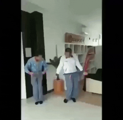 A good dancer in funny gifs