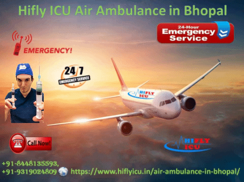 Air Ambulance Services in Bhopal