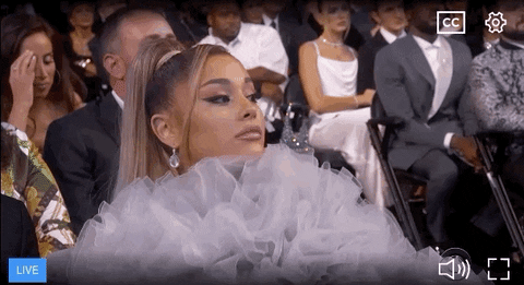 Ariana Grande GIF by Recording Academy / GRAMMYs - Find & Share on GIPHY