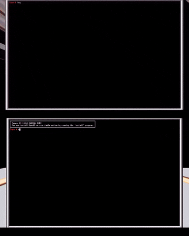 Animation of buffered vs non-buffered