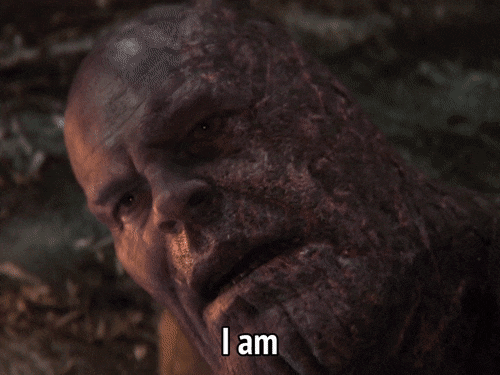 Image result for i am inevitable gif