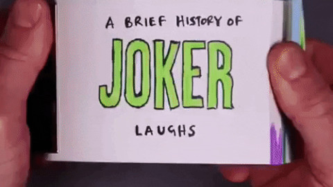 Joker laugh history