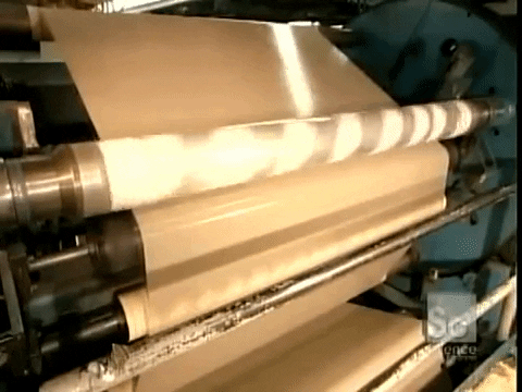 how tape is made, how is tape made, making tape 