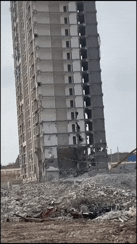 Demolishing a building in wow gifs