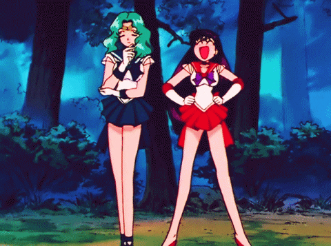Sailor Mars Friends GIF - Find & Share on GIPHY