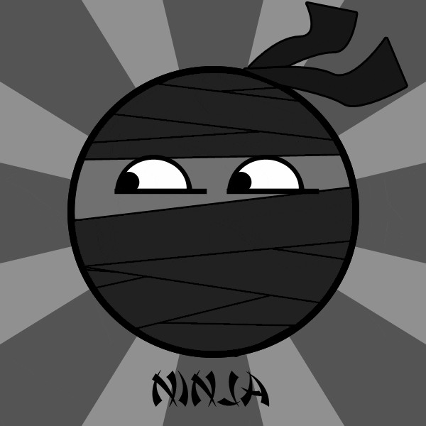 sneaky ninja gif