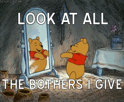 Winnie The Pooh Idgaf GIF by Cheezburger - Find & Share on GIPHY