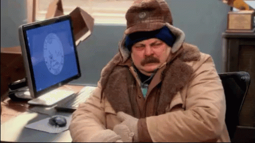 Cold Parks And Recreation GIF
