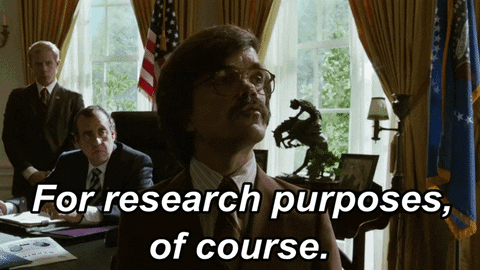 for research purposes gif