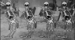 Image result for dancing skeletons gif