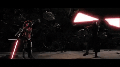 33 Star Wars Porn Gif - Does anyone know where this gif of Darth Talon and Darth Maul is from? : r/ StarWars