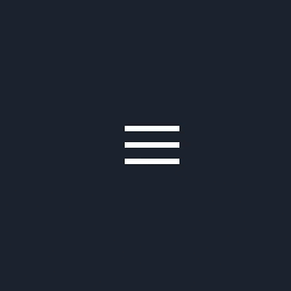 Animated hamburger menu icon