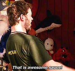 Image result for parks and rec awesome gif