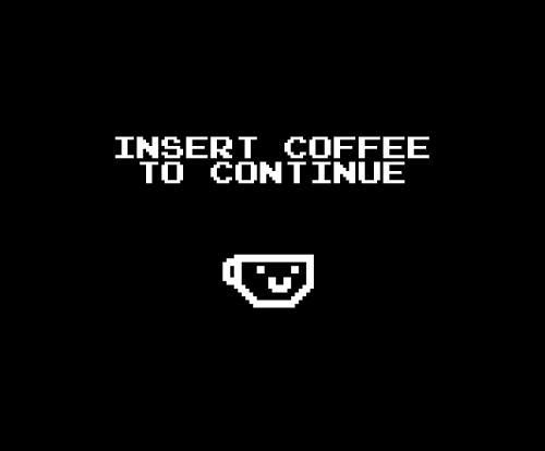 hoppip coffee insert coffee to continue gaming pixel