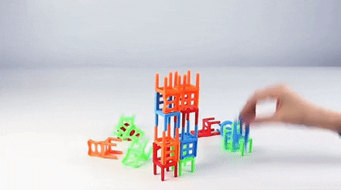 Chair Stack™ - Balancier-Trainingsspiel für Kinder – toxello.de