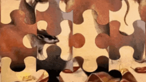 Painting puzzle gif