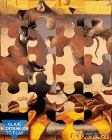 Painting puzzle in gifgame gifs