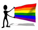 gay flag gif funny
