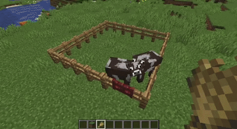 How to create a cow farm in Minecraft?
