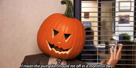 Office pumpkin head bad project management