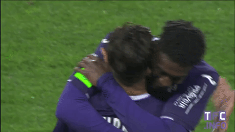 Happy Ligue 1 GIF by Toulouse Football Club