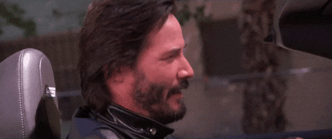 Keanu Reeves Keanu Reeves guiñando el ojo.- Blog Hola Telcel
