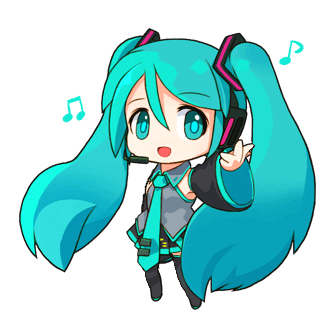 Hatsune Miku Sticker for iOS & Android | GIPHY