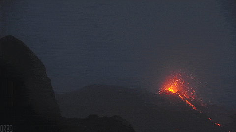 volcano animated GIF