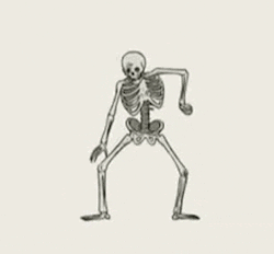 Image result for skeleton dancing gif