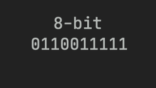gif illustrating how splitting a 16 bit group and then shifting the final 4 bit input group left 2 bits looks
