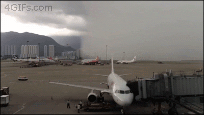 Storm Airport GIF - Find & Share on GIPHY