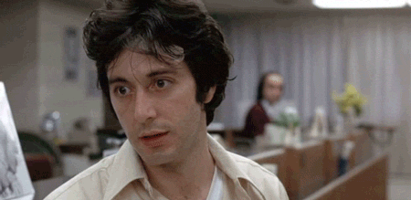 Image result for al pacino dog day afternoon gif