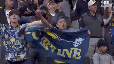Uc Irvine Hazzard GIF by NCAA March Madness