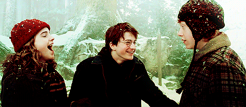 Image result for harry potter snow gif