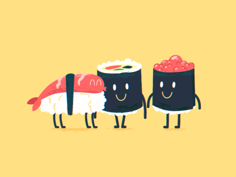 Sushi GIF - Find & Share on GIPHY