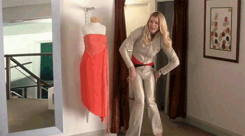 job interview attire: don'ts (from White Chicks)