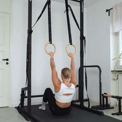 jackknife pull ups exercise demonstration