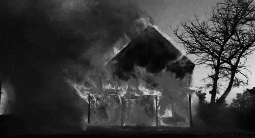 black and white fire burn john carpenter the ward