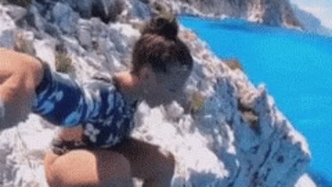 Amazing dive