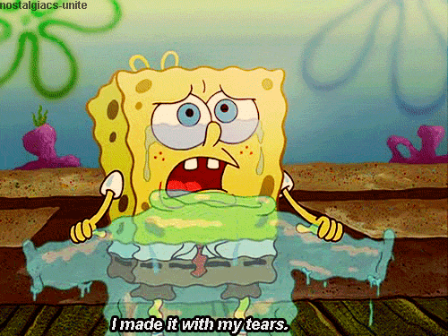 Spongebob Crying Sweater GIFs - Find & Share on GIPHY