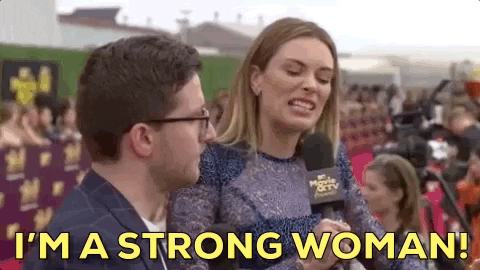 Red Carpet I Am A Strong Woman GIF by MTV Movie & TV Awards