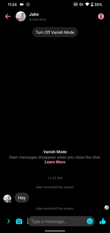 Use Facebook Messenger S Hidden Vanish Mode For Disappearing Messages Whenever You Want Smartphones Gadget Hacks