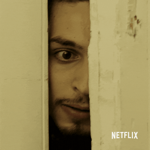 Scared Israel GIF by NETFLIX - Find & Share on GIPHY