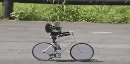 Robot Bicycle GIF Robot Bicycle GIF